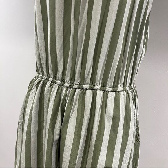 Old Navy Striped Green short Romper - Picture 3 of 12